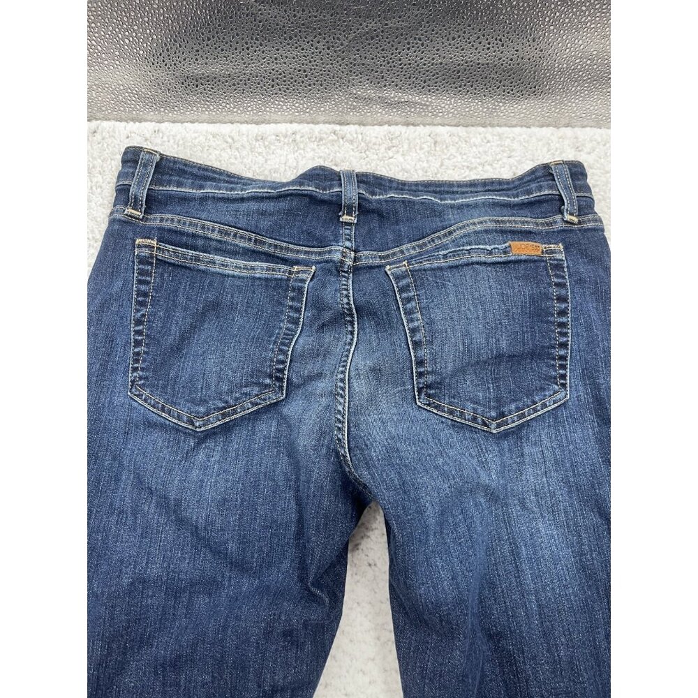Women's Joe's Jeans Dark Wash Mid Rise Skinny Cotton Blend Denim Size 31 - Picture 10 of 10